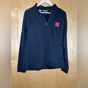 Nebraska black quarter zip